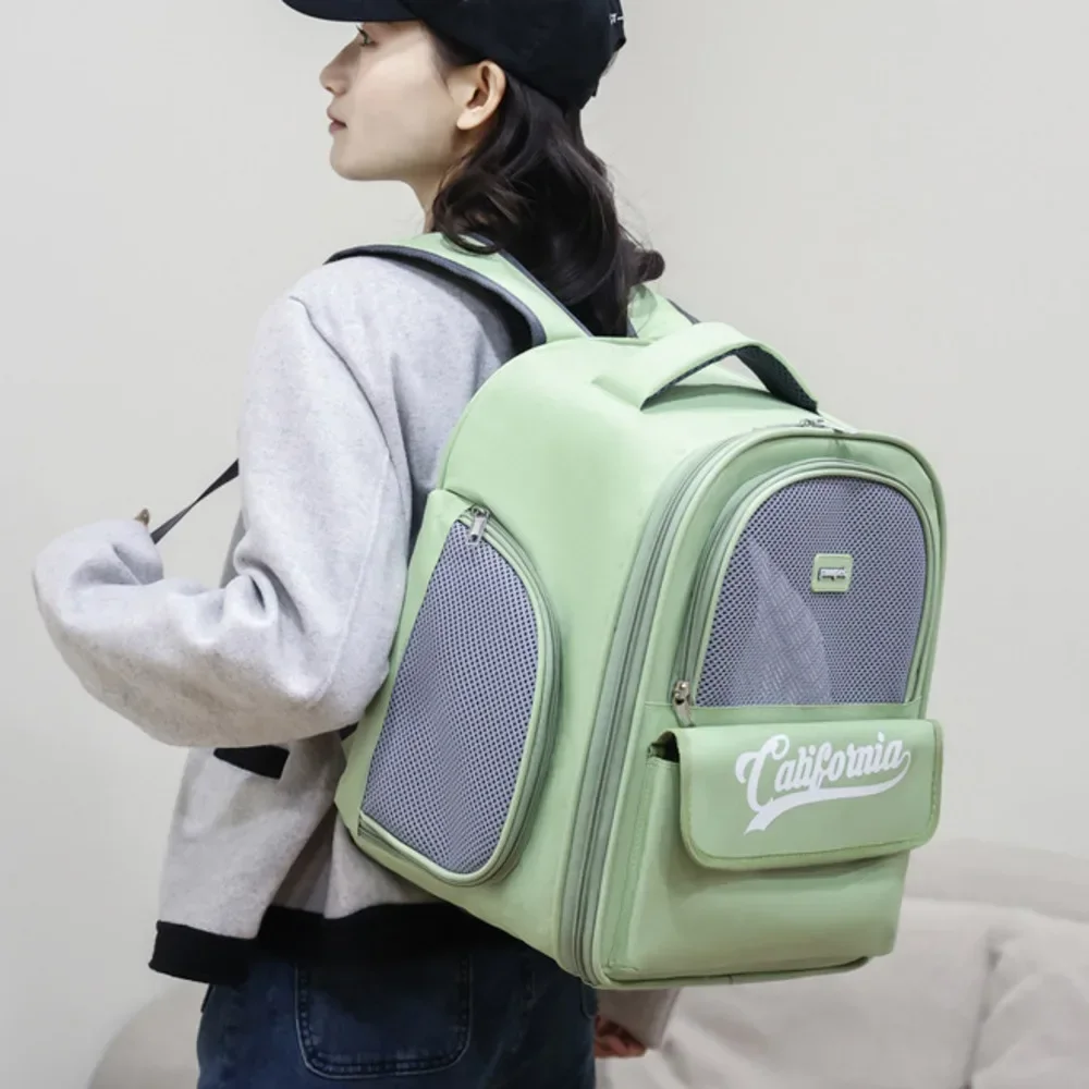 

# Hot Large Capacity Backpack Portable Cat Bag For Pets Comfortable Breathable Portable