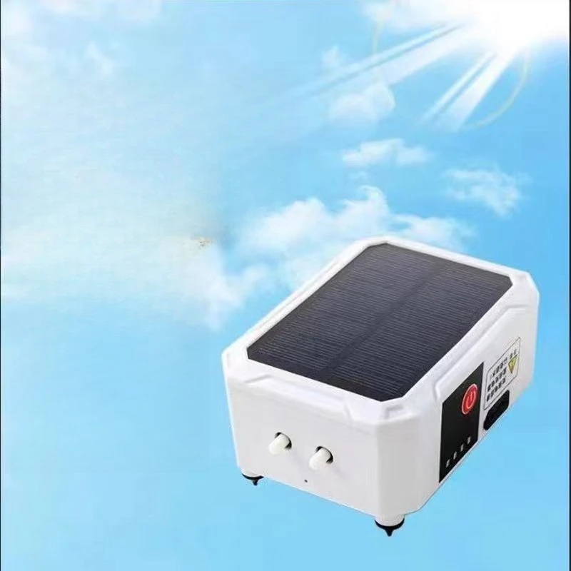 

Solar powered fully waterproof atmospheric oxygen pump for 15 hours outdoor fishing, household fish tank, fish farming