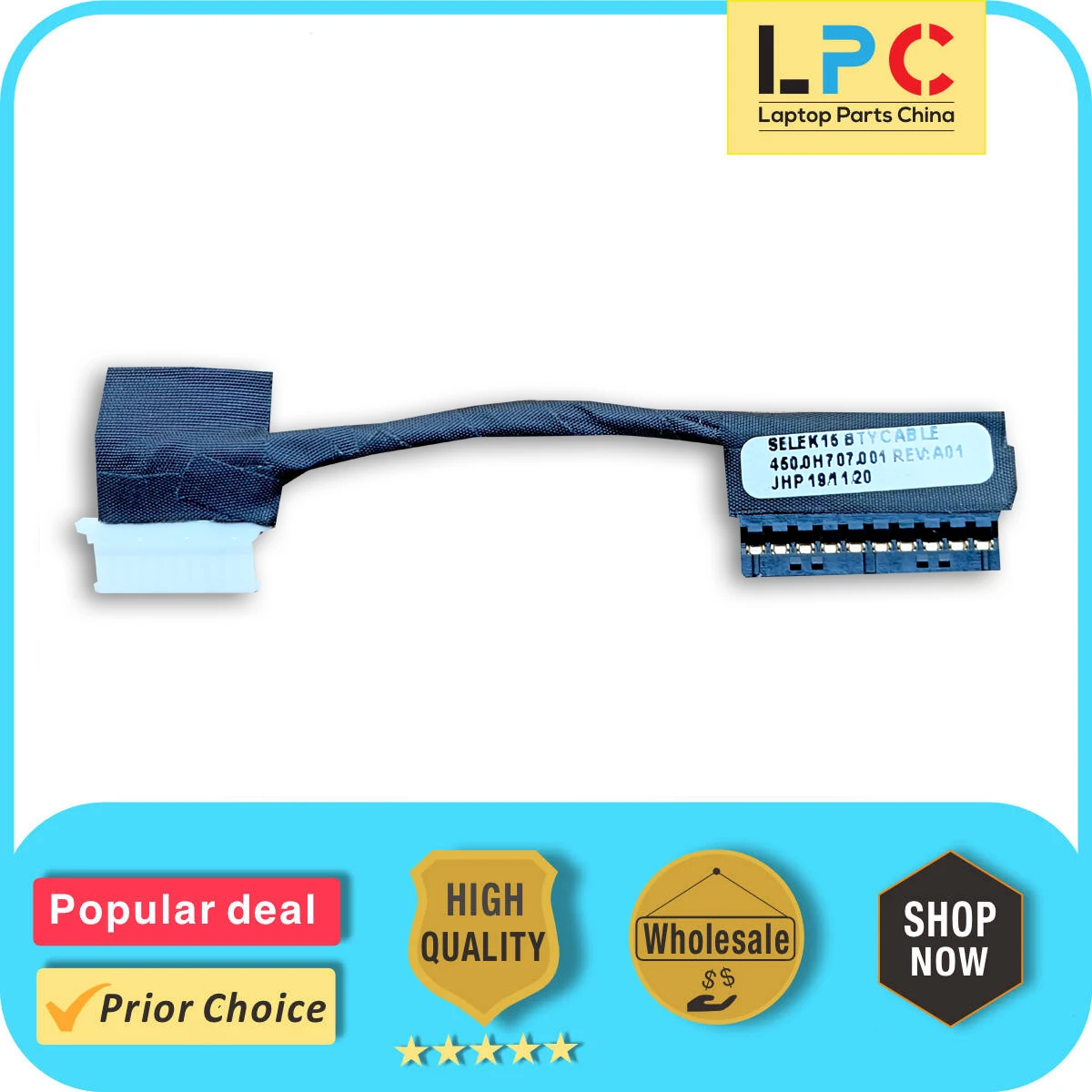 For Dell Inspiron 3480 3481 3583 3584 Latitude 3490 3590 DC Power Jack with Cable Charging Port Socket 0228R6 DC301011R00