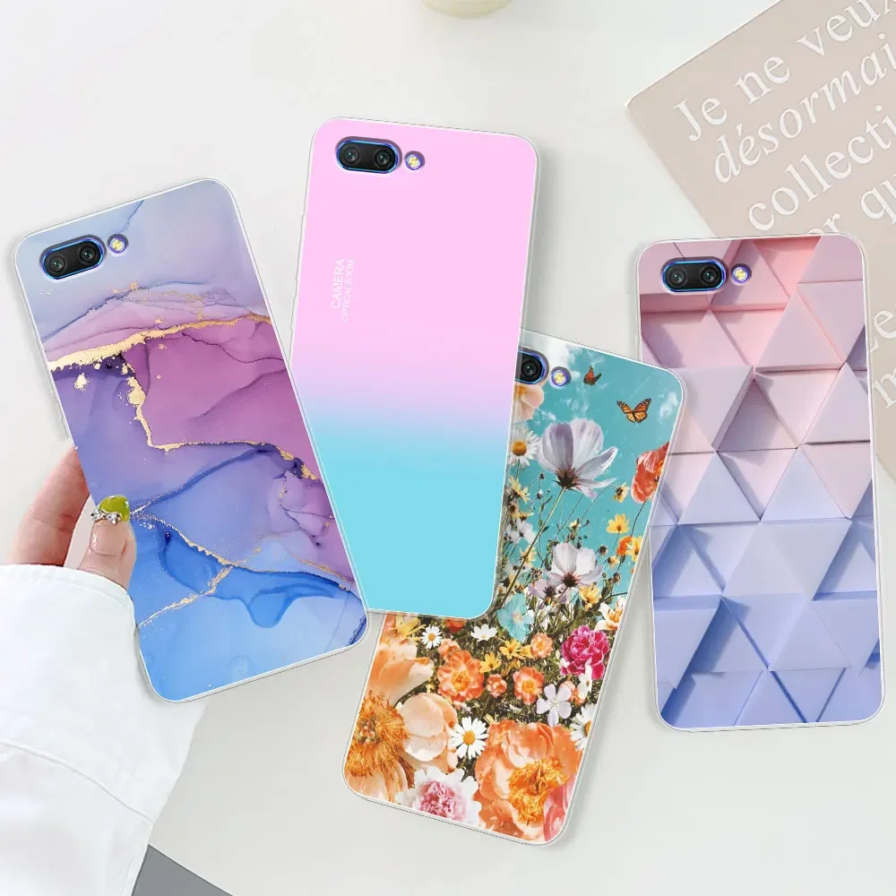 For Huawei Honor 10 Case Cover Honor10 Marble Clear Silicone Phone Case For Honor 10 COL-AL10 COL-L29 COL-L19 COL-TL10 Bumper