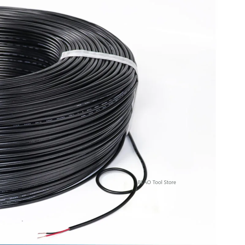 28 ~ 18AWG UL2464 سلك محمي 2 ~ 25 سلك محمي مزدوج الطبقة خط التحكم في الإشارة المضادة للتدخل
