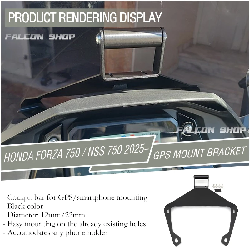 

Модифицированный навигационный кронштейн для Fosha 750 NSS750, кронштейн для мобильного телефона, кронштейн для мобильной навигации, 2025-