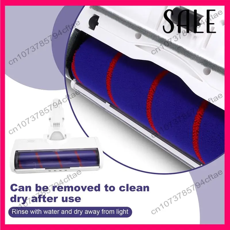 

-A12R Electric Head Roll Brush For Xiaomi Dreame V8/V9/V9b/V10/V11 Vacuum Cleaner Accessories,Narrow Pitch 5.8Mm