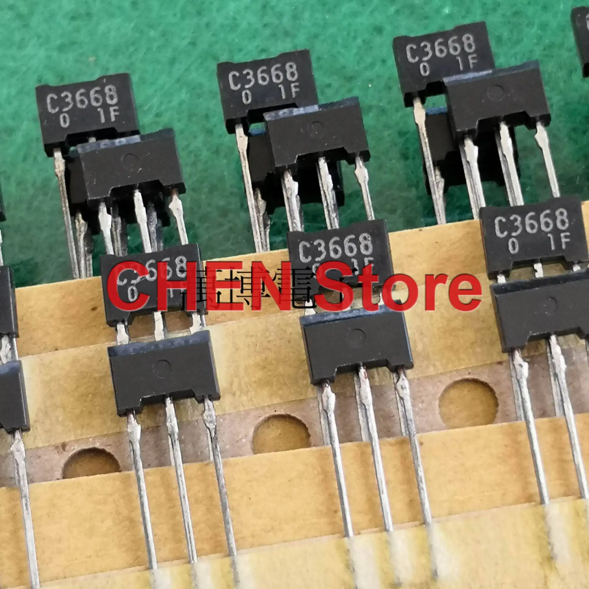 10PCS NEW Origional 2SC3668-Y TO-92L Transistor C3668 Y O Audio Power Amplifier C3668-Y C3668-O 2SC3668