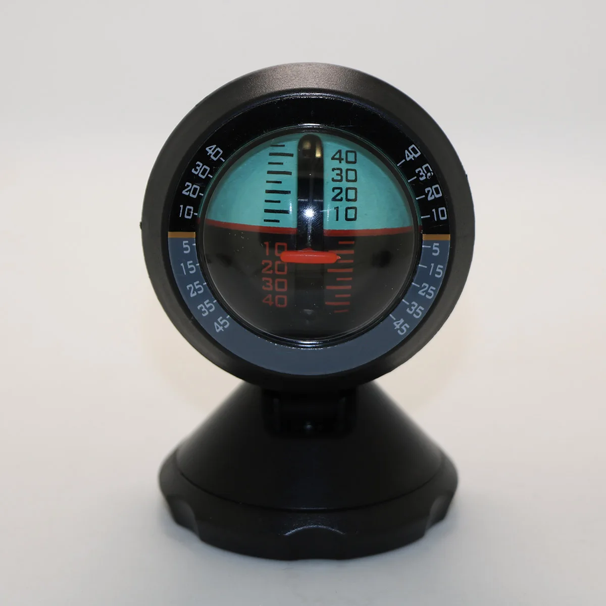 

Inclinometer Indicator Dashboard Compass Vehicle Automotive Slope Gauge Tilt Small Inclinometer Level Meter