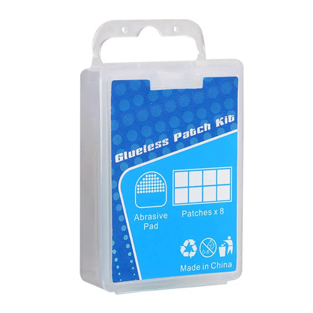 1Set Transparent Bike Tire Repair Patch Self Adhesive Puncture Kit for Road Mountain Fixed Gear Tubes Emergency