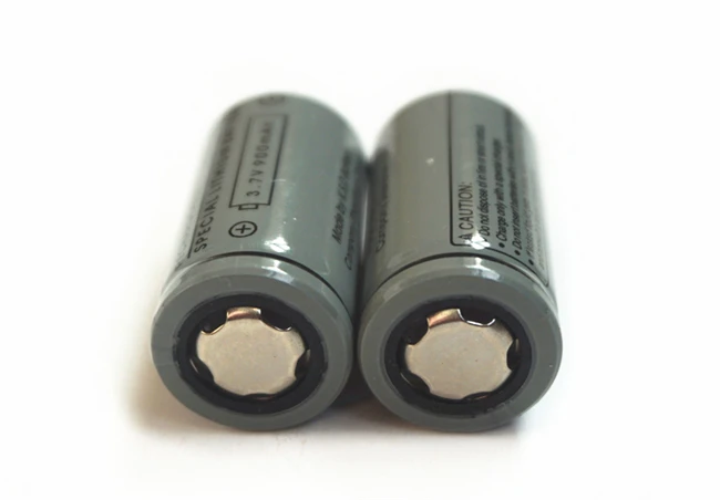 18350 리튬 이온 배터리 셀, 토치, 전자 담배, 디지털 제품 보조배터리, 900MAH, 3.7V, 4.2V
