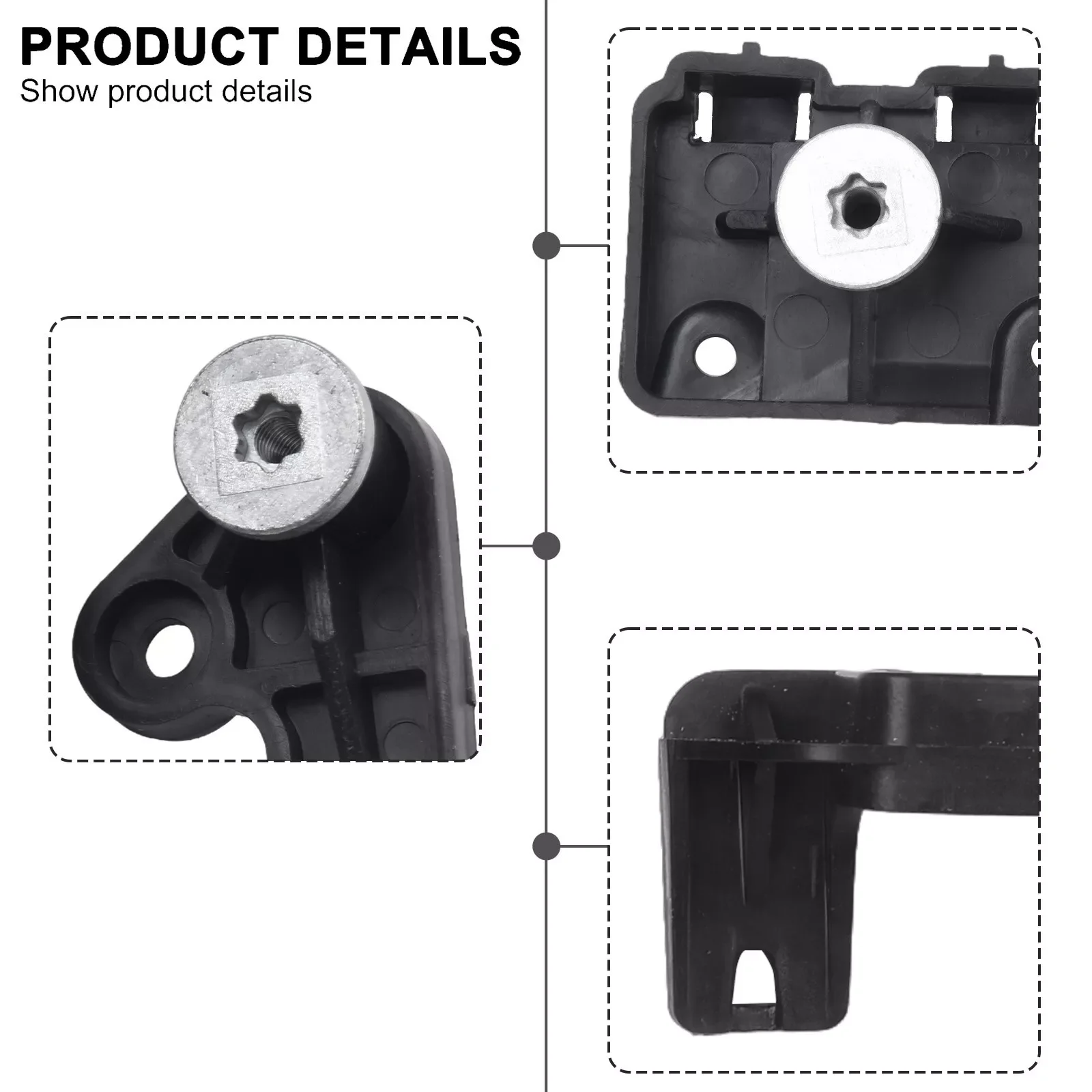 

A Set Wear-Resistant Headlight Bracket Repair Kit For A CLASS W177 2013 17 High Quality Car Tool Accessories Black