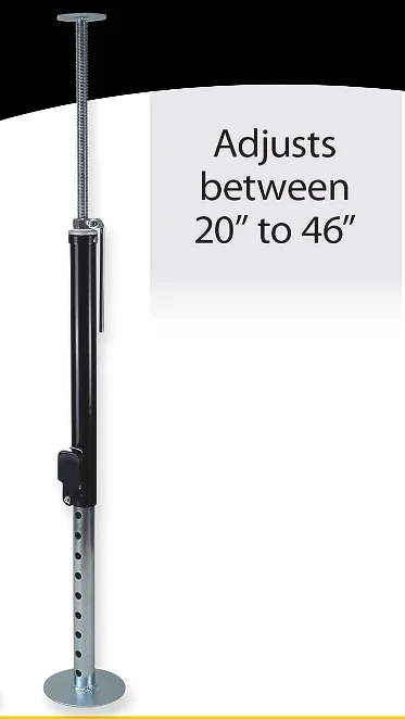 Heavy Duty 5000LBS Steel RV Stabilizer Jacks Adjustable Slide Out Supports For 5th Wheel Trailer Parts & Accessories view 3