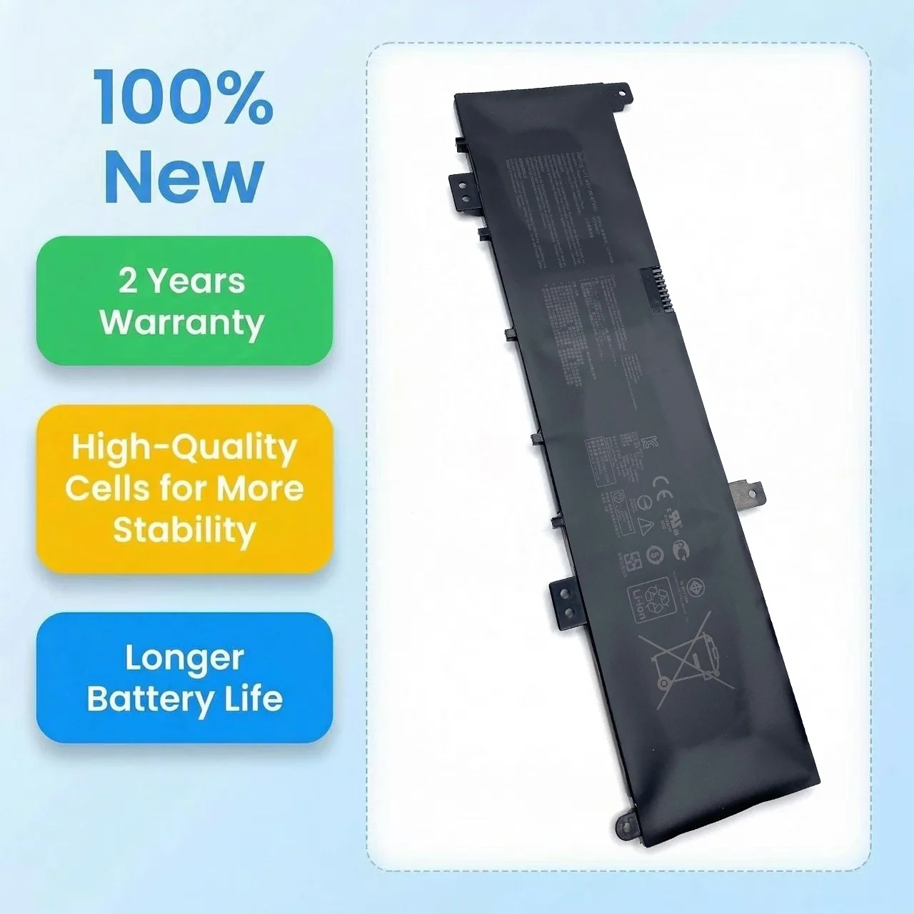 New C31N1636 47Wh Laptop Battery For ASUS VivoBook Pro 15 N580V N580VD N580GD NX580V NX580VD X580V X580GD M580GD ZenBook UX502VD