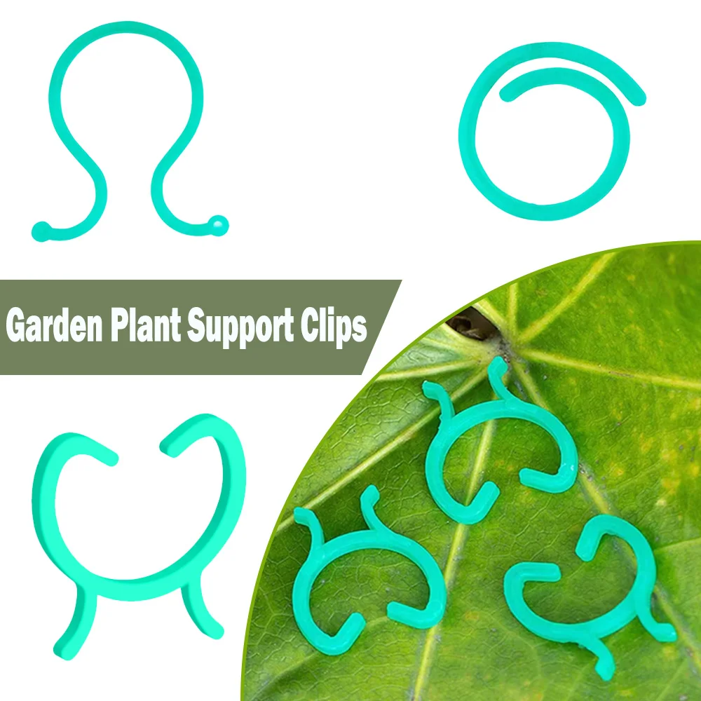 Garden Plant Support Clips Vegetable Plant Holding Plant Stems Suitable for Vegetable And Fruit Growing Fixed Plant Garden Tool