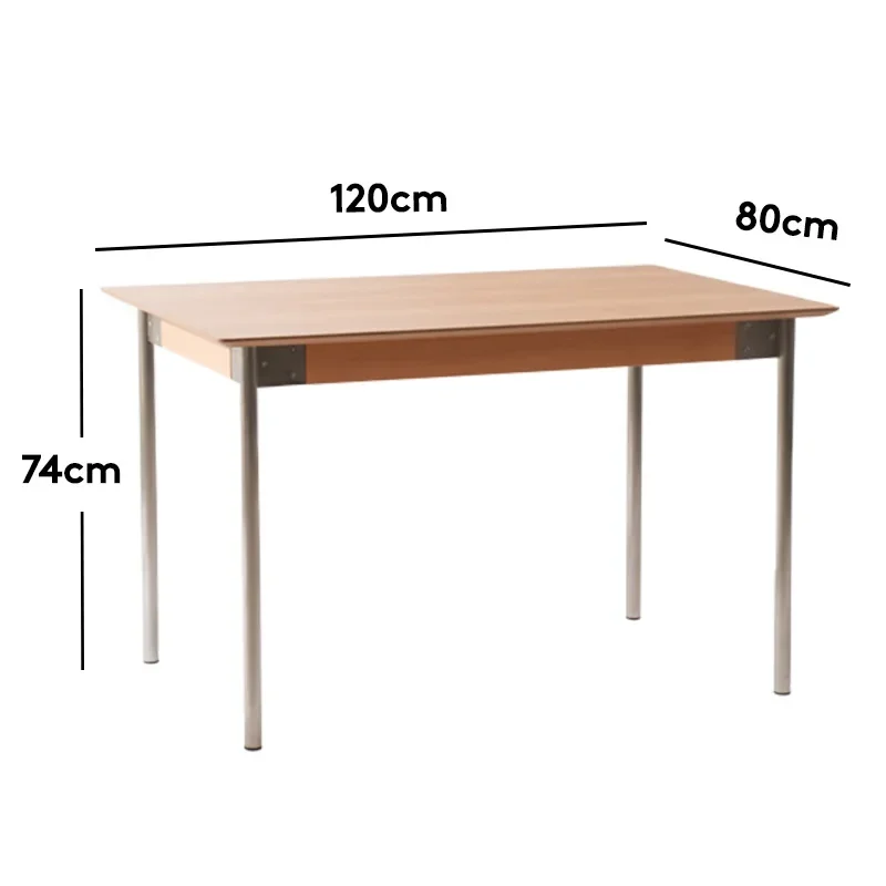 طاولة طعام عتيقة من الخشب الصلب #3