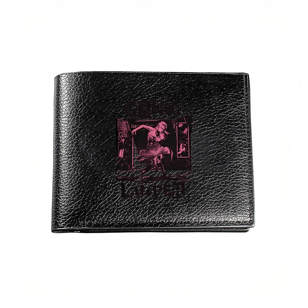 Classic Man In Motion Art Print Wallet For Casual Business Style With Elegant Design And Modern Touch