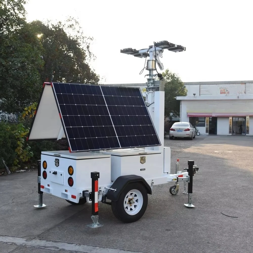 Diesel Lighting Tower 360 Rotatable Lamp Frame Anti-wind Thickened  Overheat Protection Bridge Building Construction Light Tower