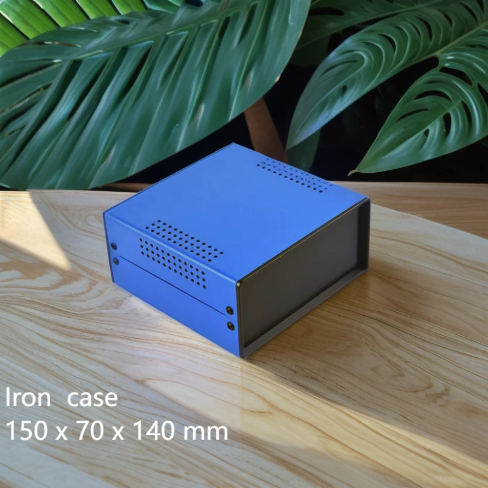 

Metal Housing Communication Module Shell Automation Device Terminal Housing Iron Case Instrument Box 150x70x140mm