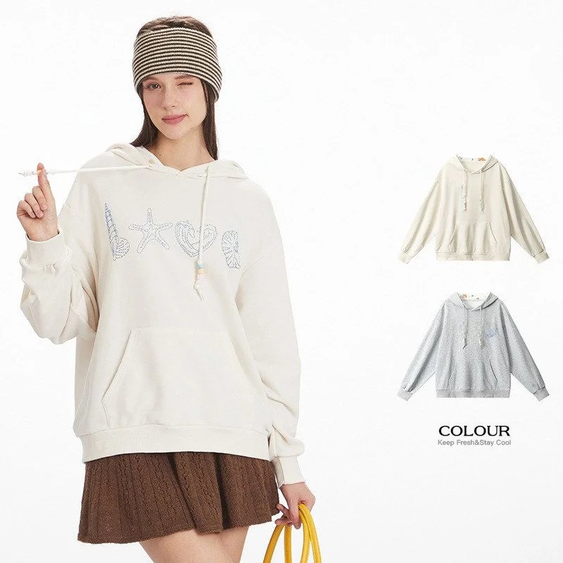 

HeyHenry2025 Women's Loose Fit Long Sve Hoodie Sweatirt Casual Comfortable Autumn Winter Pullover Animal Print Top