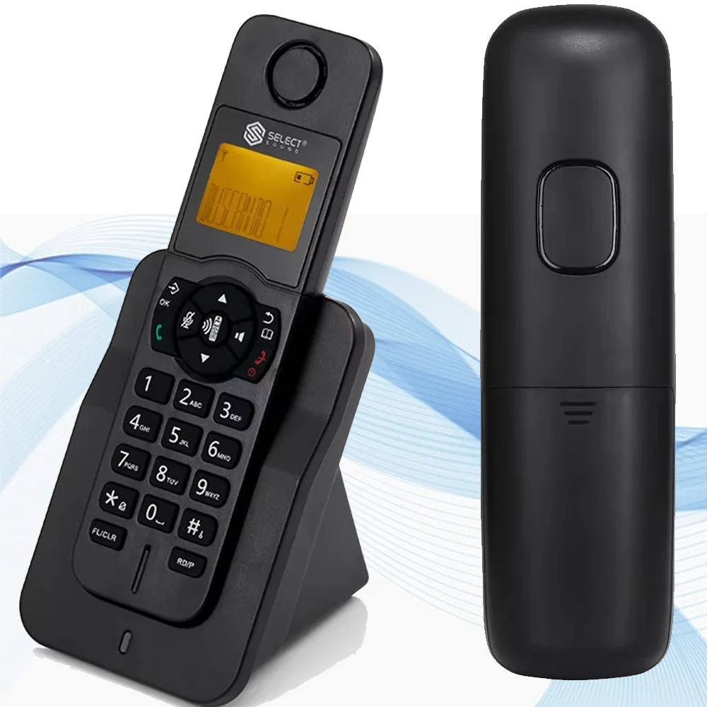 

LCD Caller ID Display Digital Cordless Telephone Wireless Home Phones Hand-Held Free Intercom Mini Call Phone for Home Office