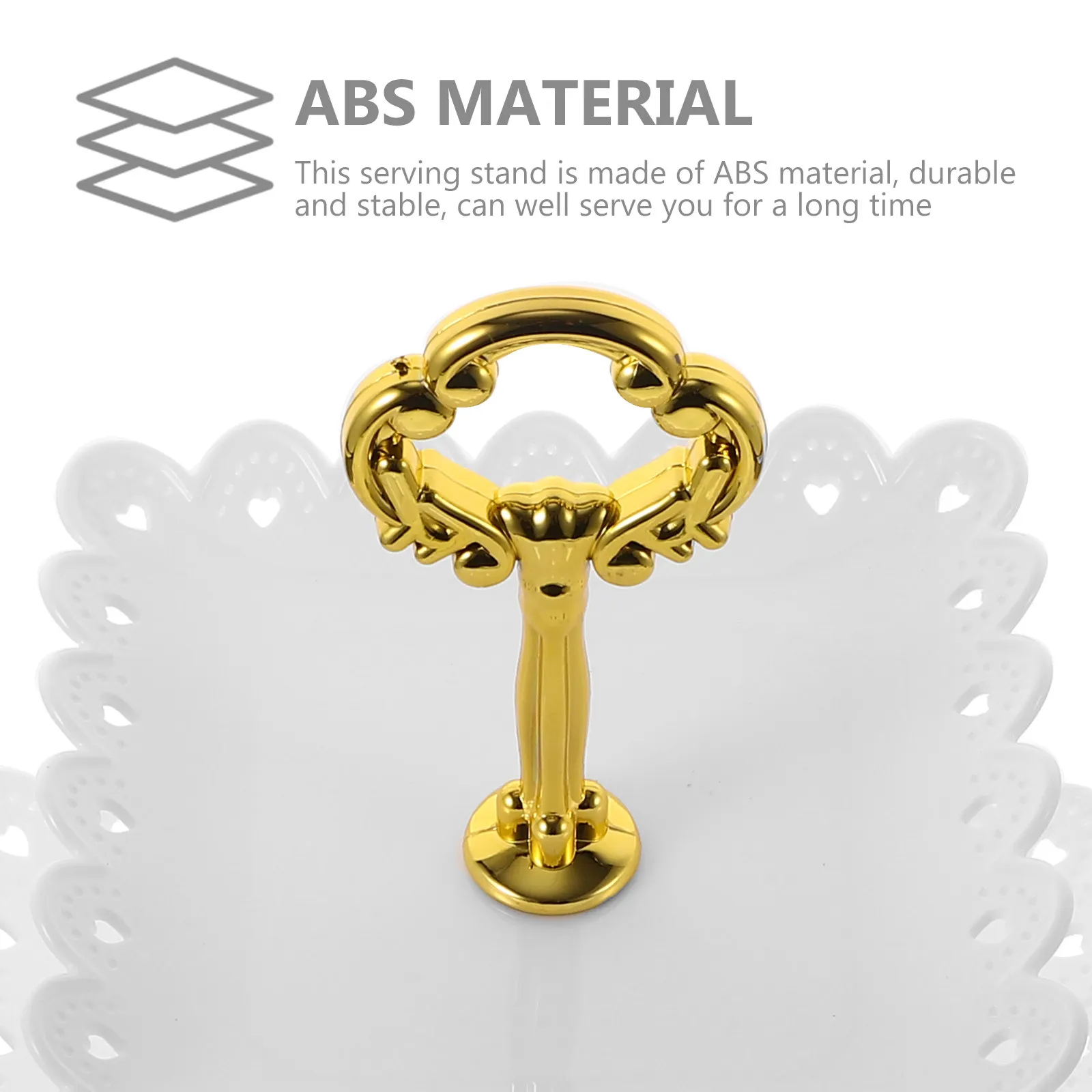 

3 Tier Cake Stand Holder Rustic Dessert Table Display Set Stylish Serving Tray for Party Events Decorative Cupcake Tower