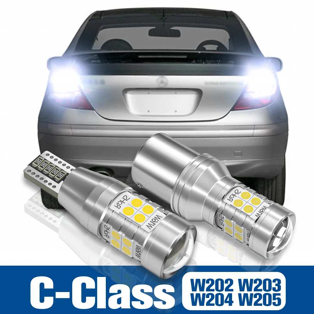 

2x LED Reverse Light Back up Lamp Accessories Canbus For Mercedes Benz C Class W202 W203 W204 W205 2007 2008 2009 2010 2011 2014