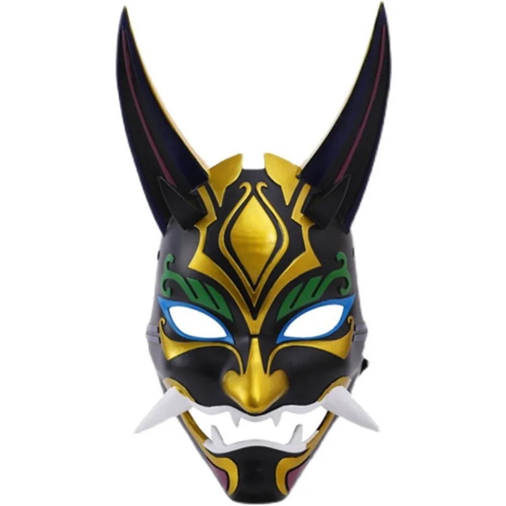 

Game Mask Xiao Cosplay Halloween Carnival Fancy Party Props Game Fans Gift