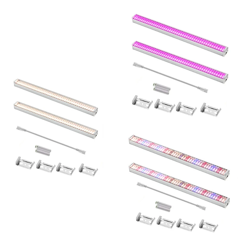 

2Pcs LED Plant Growth Lamps Grow Lights for Indoor Plants 25W Plant Lights for Seed Starting Seedlings EU Plug-AA70