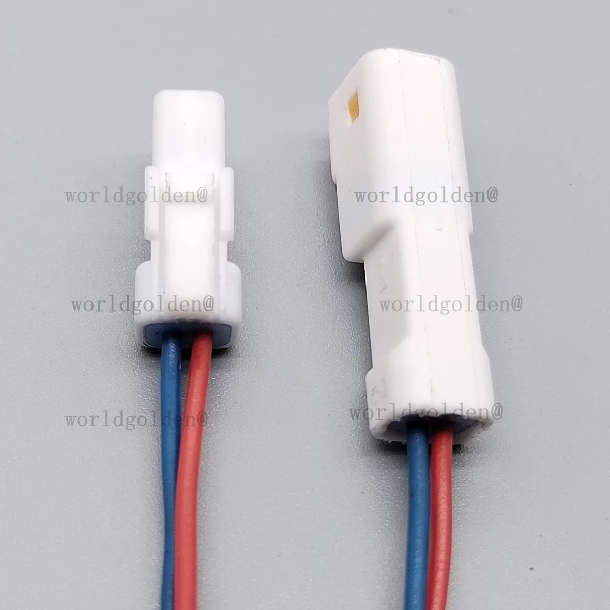Complete 02R-JWPF-VSLE-S 02T-JWPF-VSLE-S White 2Pin Connector for Universal Vehicles damaged wire joint swap car connector