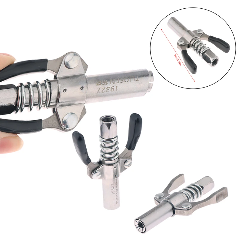 

alloy Grease Gun Coupler Oil Pump Quick Release Grease Tip Tool Car Syringe Lubricant Tip Grease Nozzle For Repair