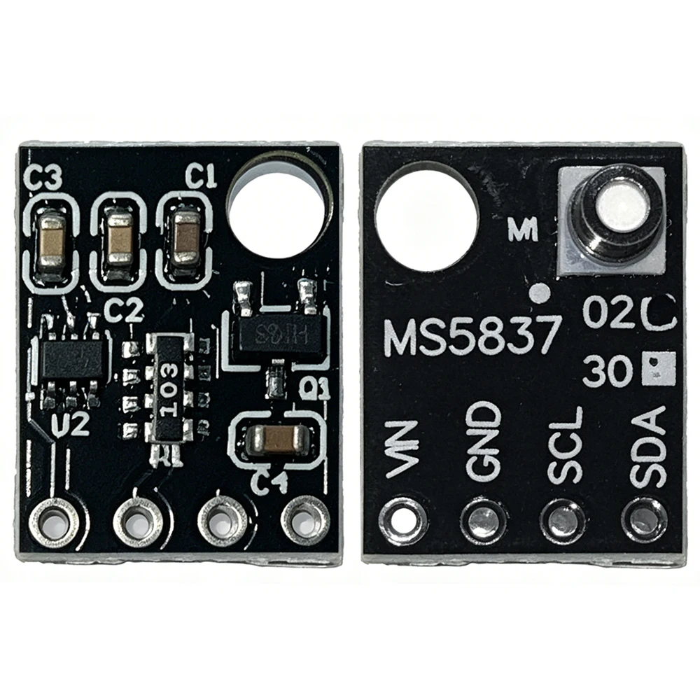 GY-MS5837 02BA 30BA Pressure Sensor Module High Precision Waterproof Digital Liquid Gas Depth Transmitter 4PIN DC3-5V