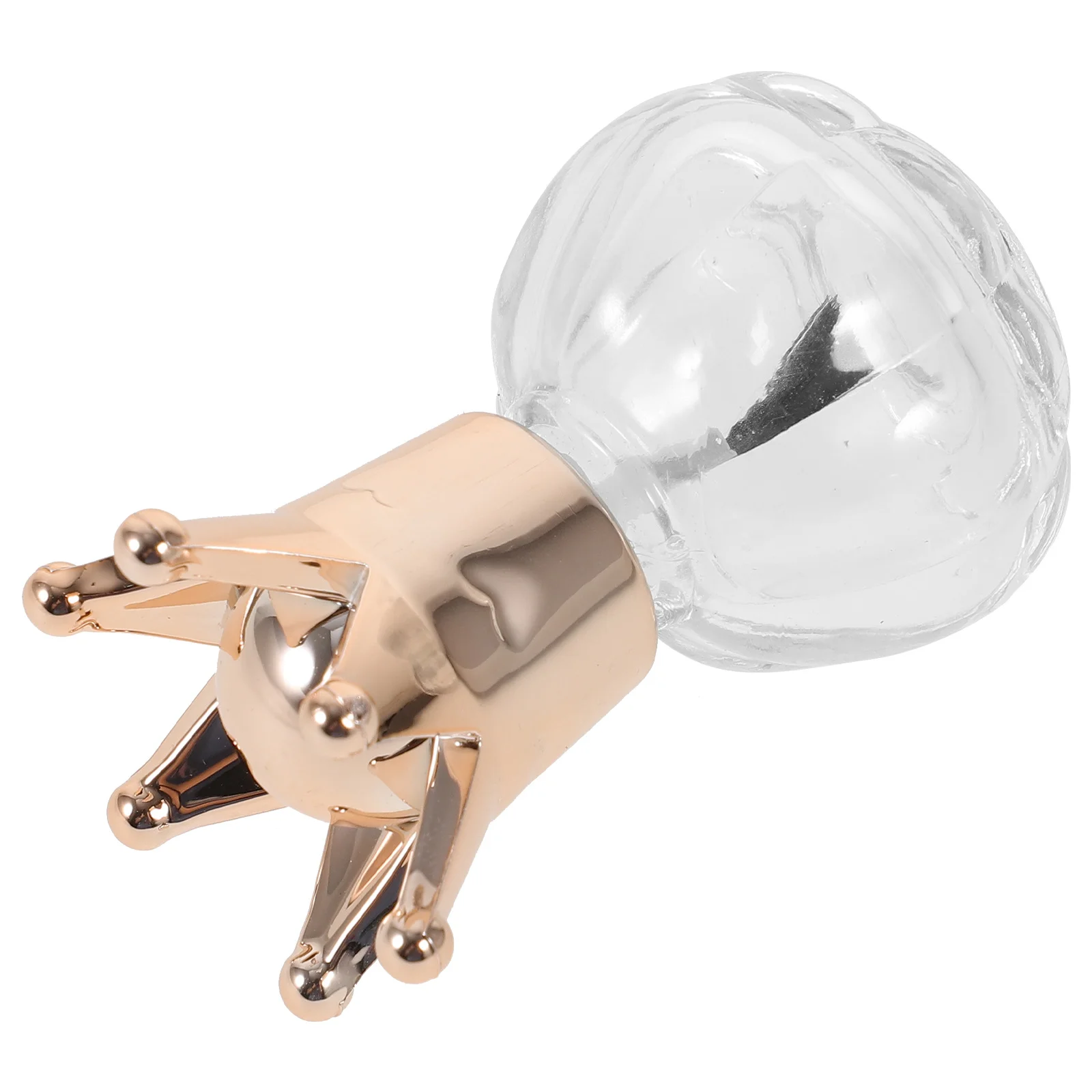 4Pcs Glass Nail Polish Bottles Refillable Empty Containers Easy Use Brush Leak Proof Travel Nail Polish Dispenser