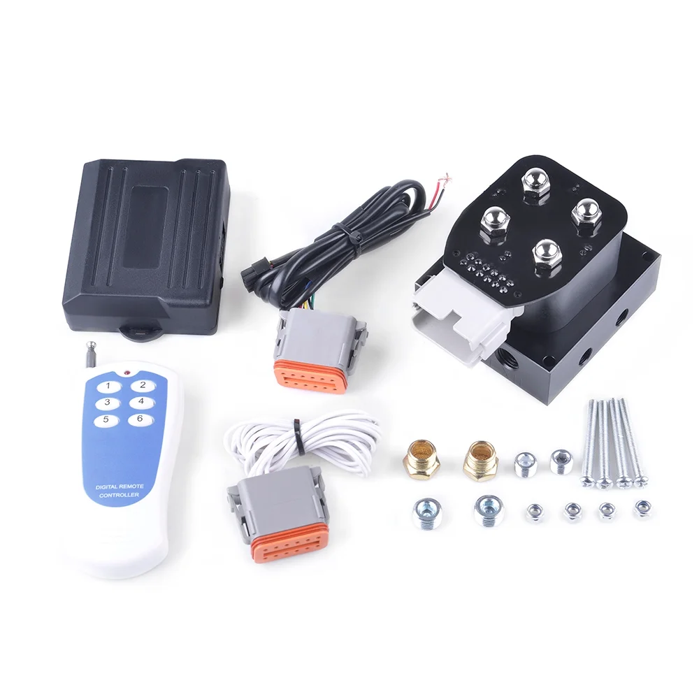 High Performance 6 Buttons Suspension Manifold Valve Remote Control Parts Set