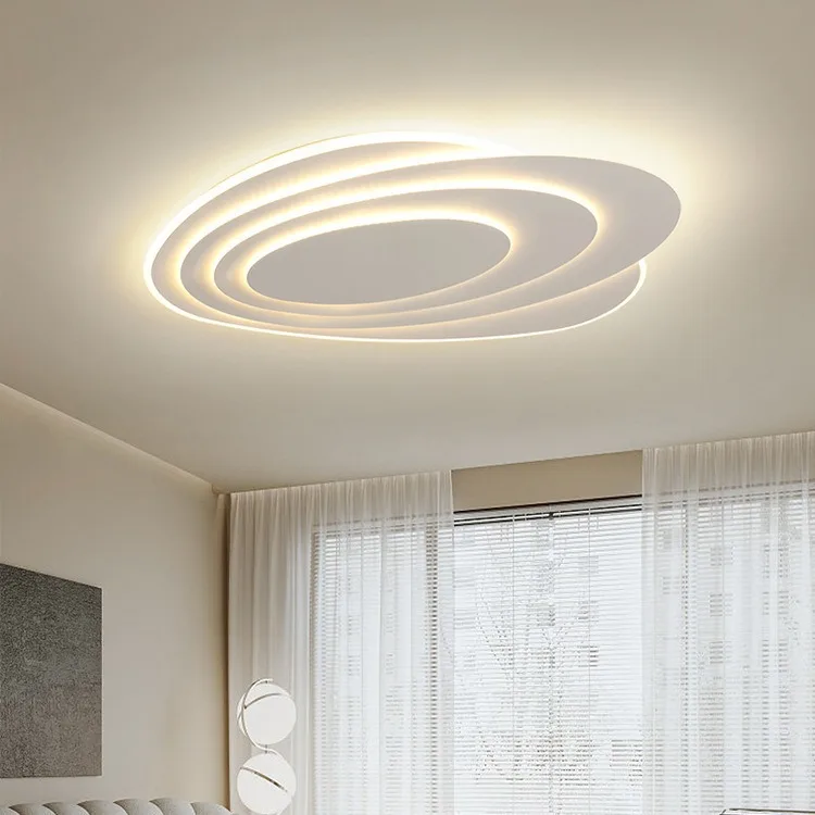 Modern LED Ceiling Lamp for Living Dining Room Study Bedroom Geometry Ceiling Lights Indoor Home Decor Lighting Fixture Luster