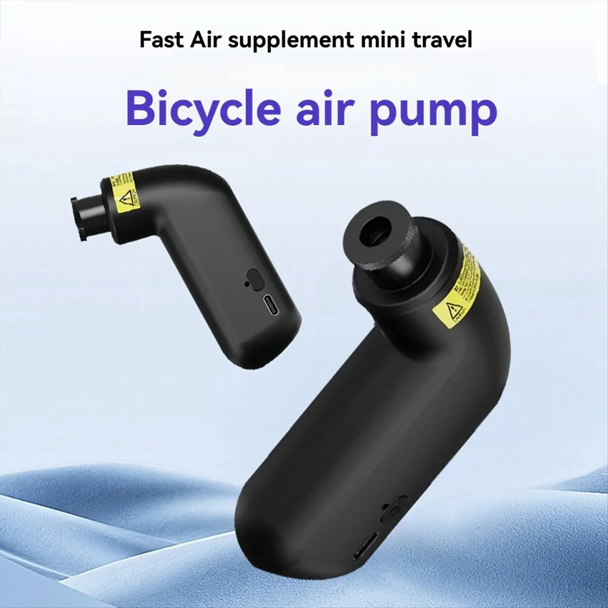 (AIMA) Mini Electric Air Pump 100PSI Portable Bike Pump Rechargeable Compressory Tire Inflator for Motorcycle Bicycle Inflator