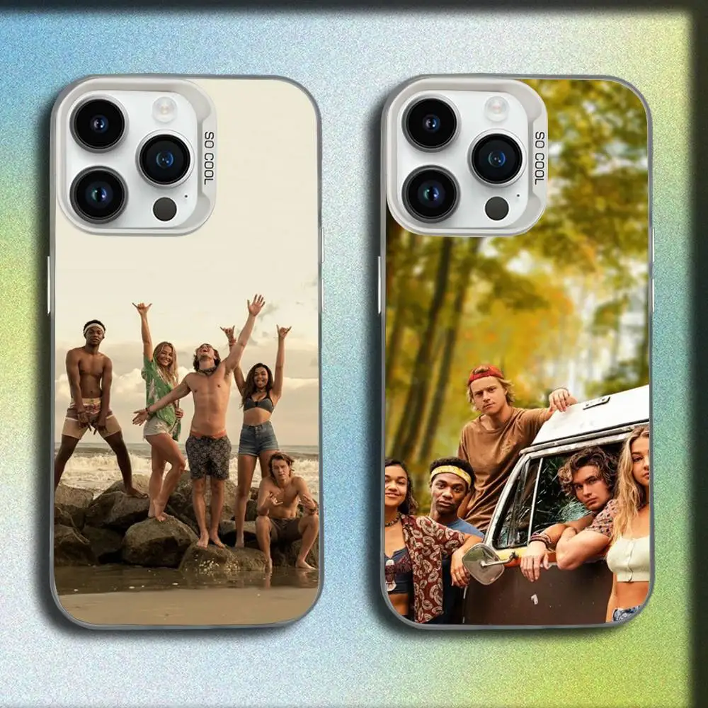 

O-Outer TV B-Banks Drama Phone Case For iPhone 17,16,15,14,13,12,11,Pro,Max,Plus,E,SE4,Air,Mini White IMD Box