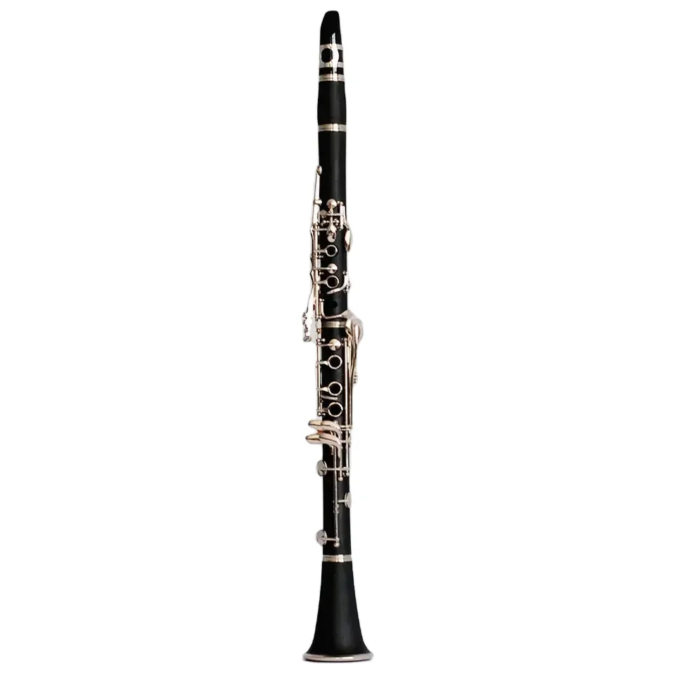 

Hot sale manufacturer bakelite nickel plated A clarinet instrument