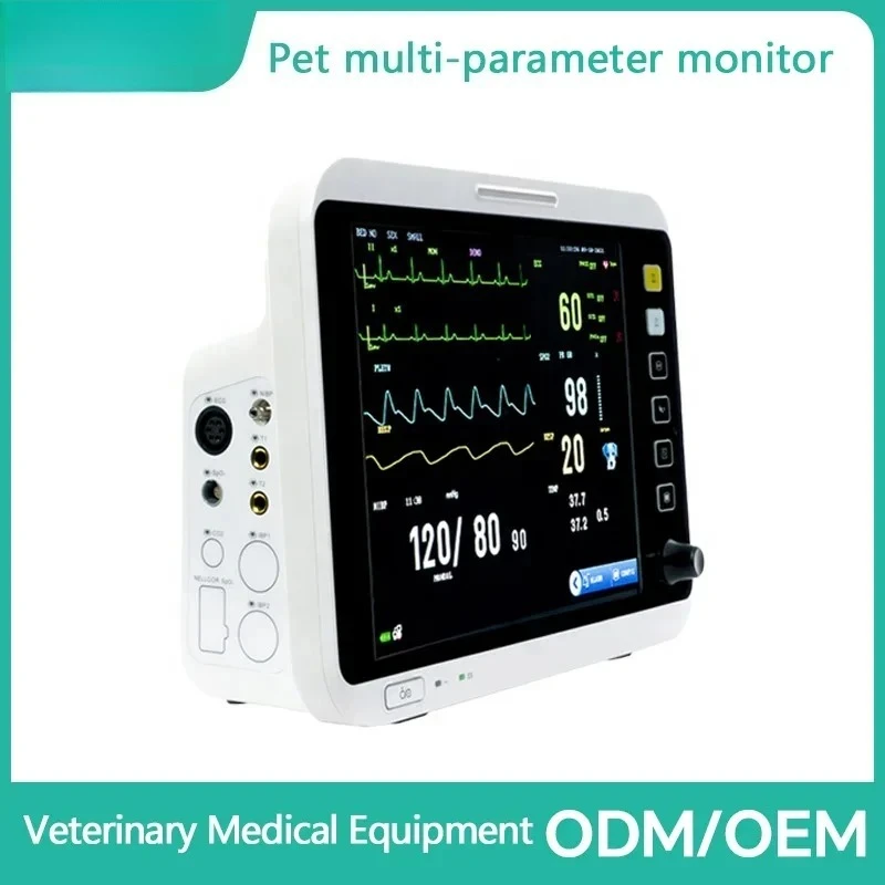 

2025.4 Wholesale TFT EtCo2 Pressure Multiparameter Veterinary