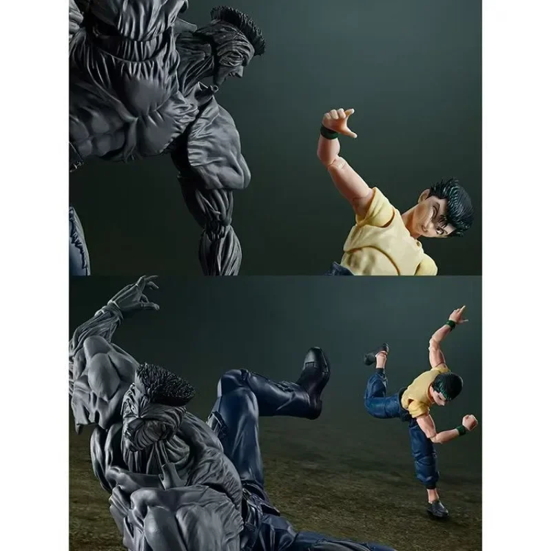 

In Stock BANDAI Original S.H.Figuarts YuYu Hakusho Yuusuke Urameshi Younger Toguro 100% Anime Figure Collection Model Toys Gifts