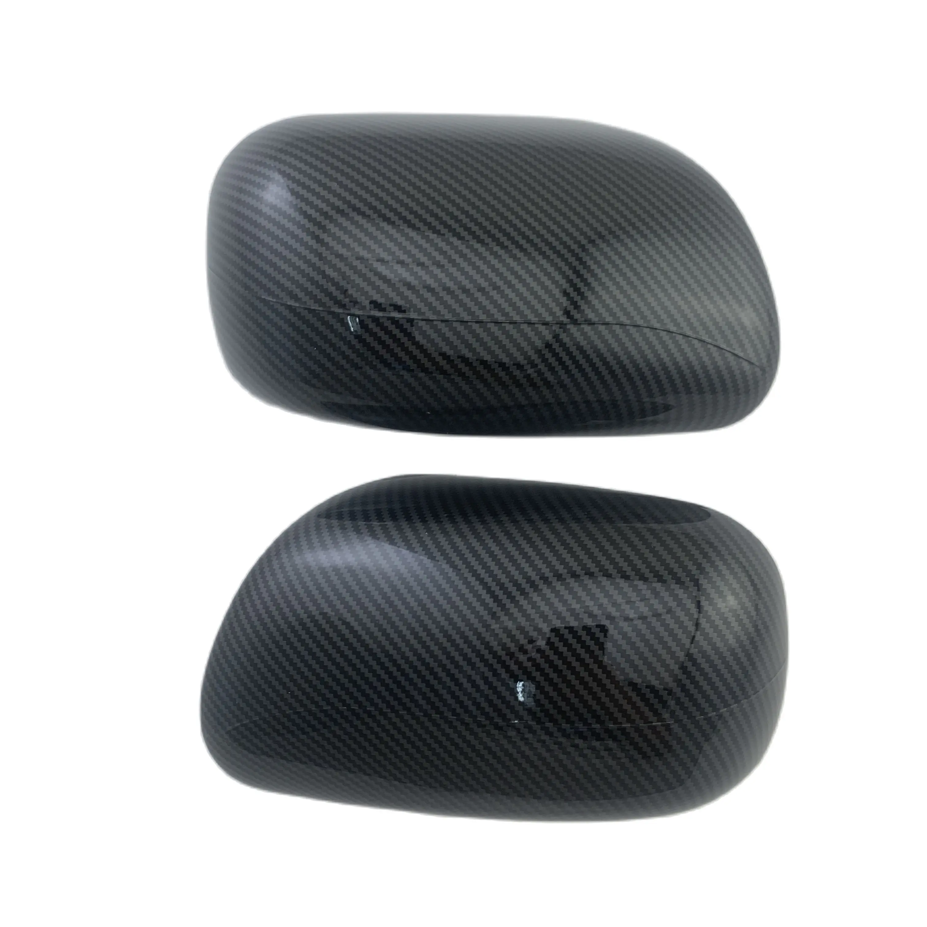 ABS Chrome Glossy Carbon FiberCar Side Door Rear View Mirror CoverFor Toyota 2001-2003Corolla VIOS 2003-2015 PROBOX SUCCEED