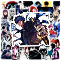 10/30/50PCS Solo Leveling Stickers Animation Graffiti Sticker Laptop Phone Guitar Car Bike Skateboard Decoration Cartoon Decals