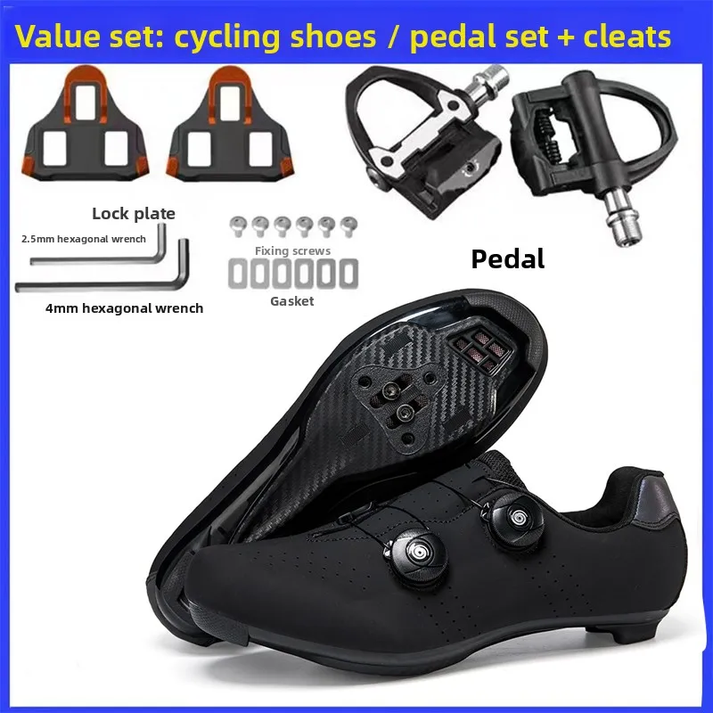MTB-Radschuhe für Herren, Cleats-Schuhe, Flachpedal-Fahrradschuhe, Speed-Cycling-Sneaker, Mountainbike-Schuhe, SPD-Rennschuhe – Detail 19