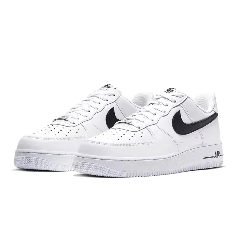 Nike Air Force 1 Low Men Women Skateboarding Shoes Comfortable Unisex Sneakers White Black