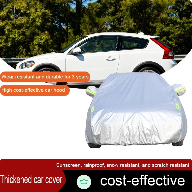 

Suitable for Volvo C30 full set of car outdoor UV protection, sun shading, rain and snow dust cover, thickened car cover