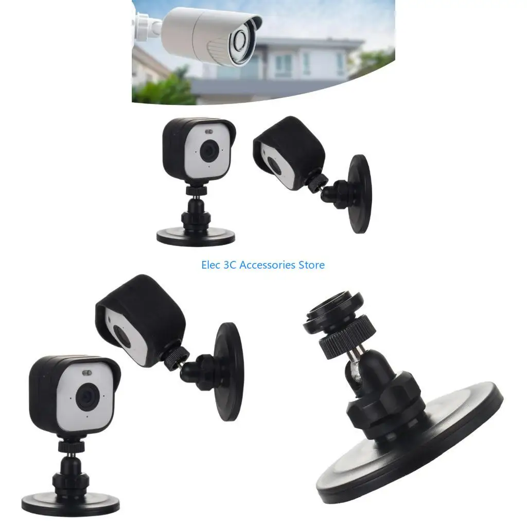 Y51A Multifunctional Security Camera Mount Support Stand 360 Degree Rotation for Comprehensive Coverage Easy DIY Installation