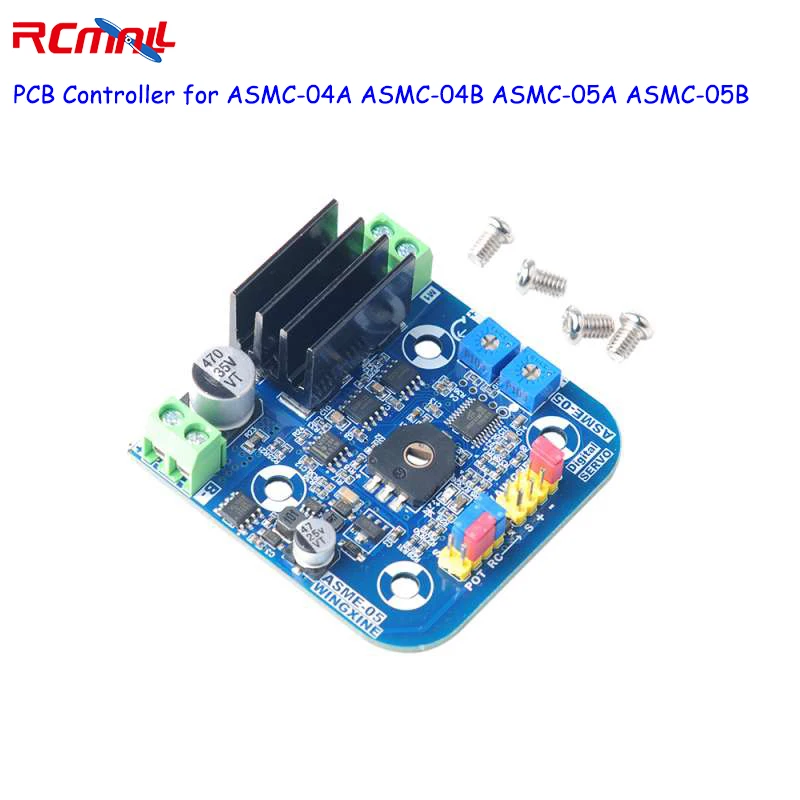 ASME-05 Blue PCB Controller ASMC-04 Upgrade Version for ASMC-04A ASMC-04B ASMC-05A ASMC-05B High Torque Robot Servo Motor