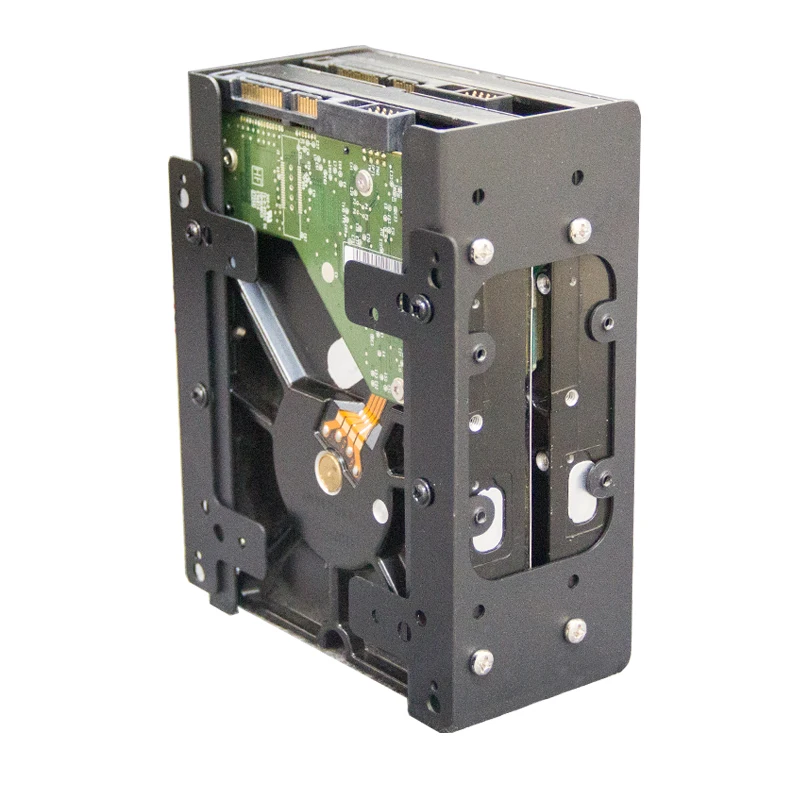 Posizione della ventola da 12 cm a staffa di trasferimento del disco rigido meccanico da 3,5 pollici ventola del telaio a rack per staffa adattatore HDD