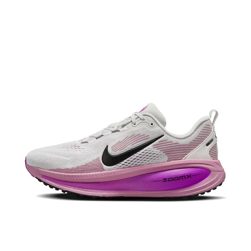 

Nike Vomero 18, женские и мужские кроссовки Peak, белые, черные, фиолетовые, амортизирующие, нескользящие, с низким верхом, на толстой подошве, HM6804-105
