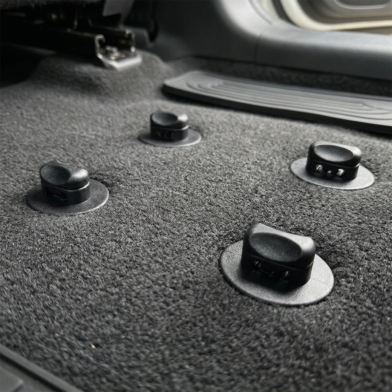 Car Floor Clips Each Clip Weighs 21g Car Mat Clips Lightweight Secure Fit Easy To Install High-quality Plastic