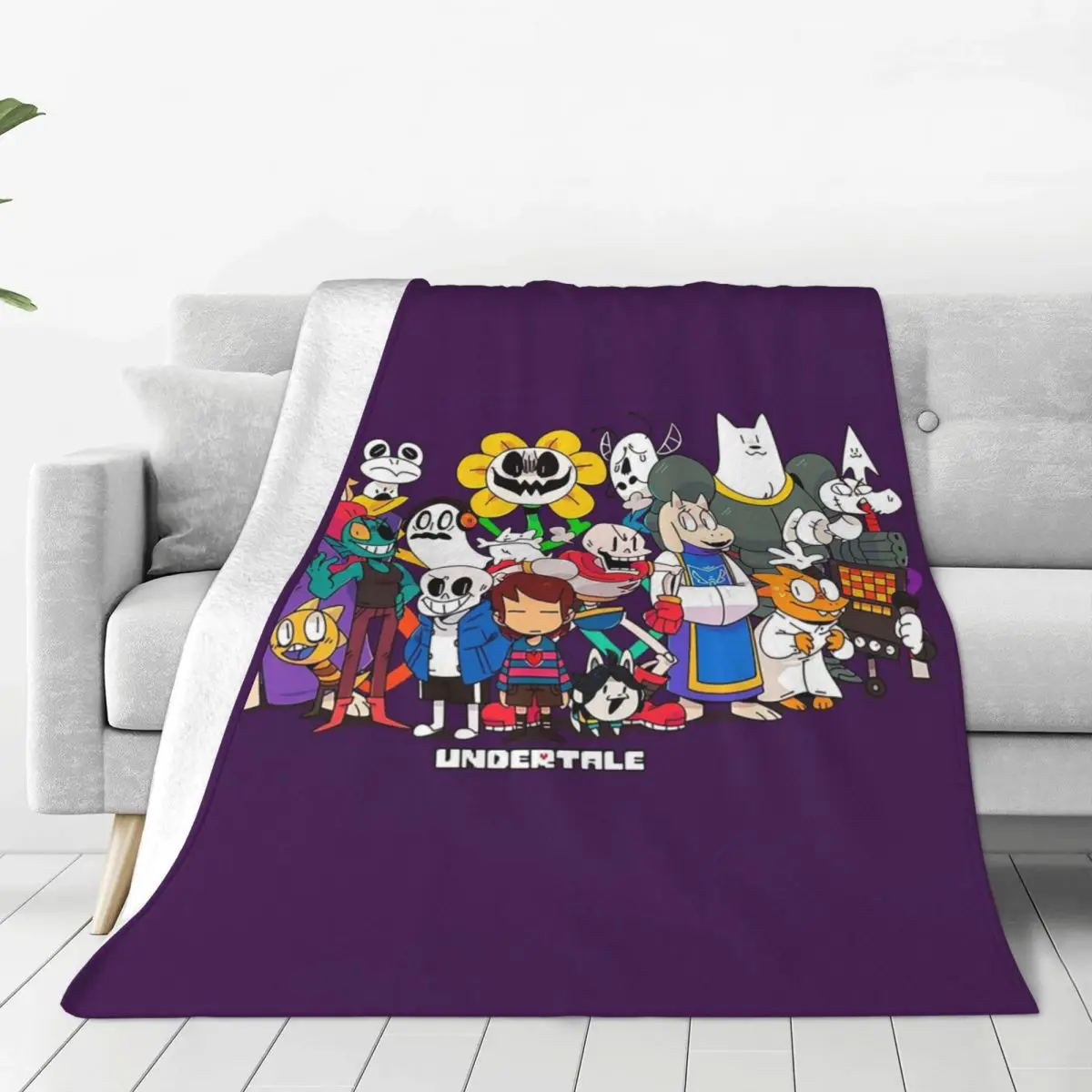 Undertale Adventure Blanket Fleece Super Soft Sofa Throw Blankets For Couch Bedding Outdoor Throws Bedspread Quilt