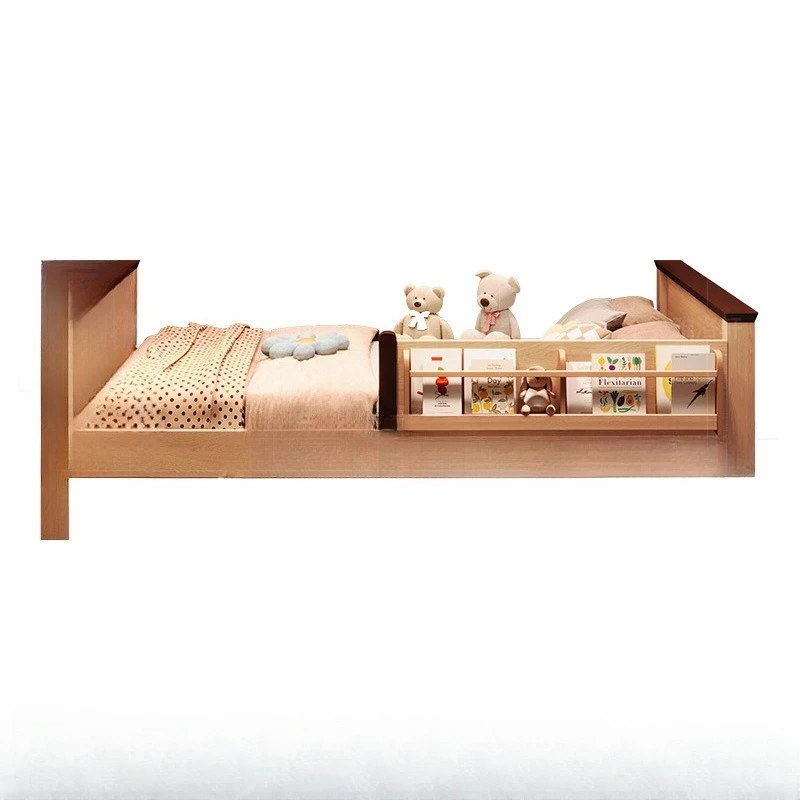 Log color children's tree house bed integrated small apartment household tatami