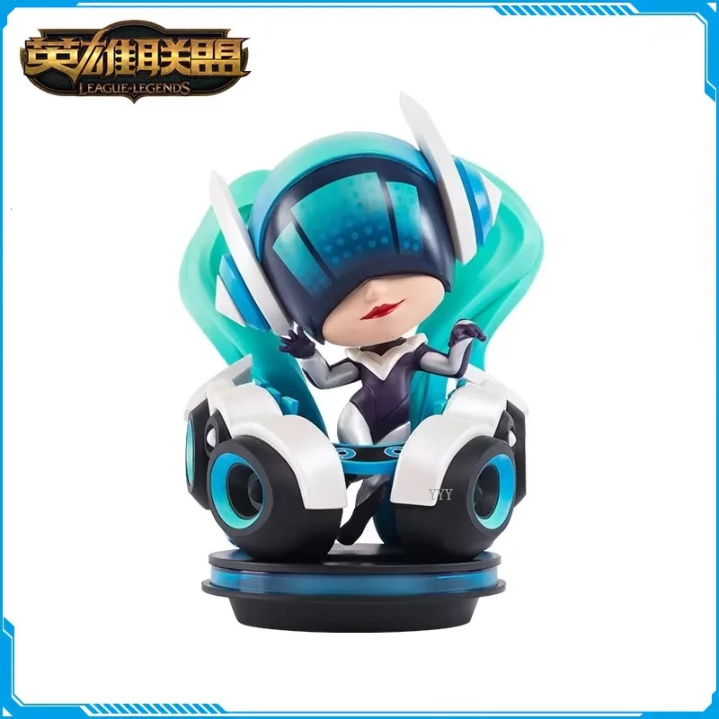 

Original LOL League of Legends DJ Sona Buvelle Maven of The Strings Game Action Figure Model Desktop Ornaments Kids Gift