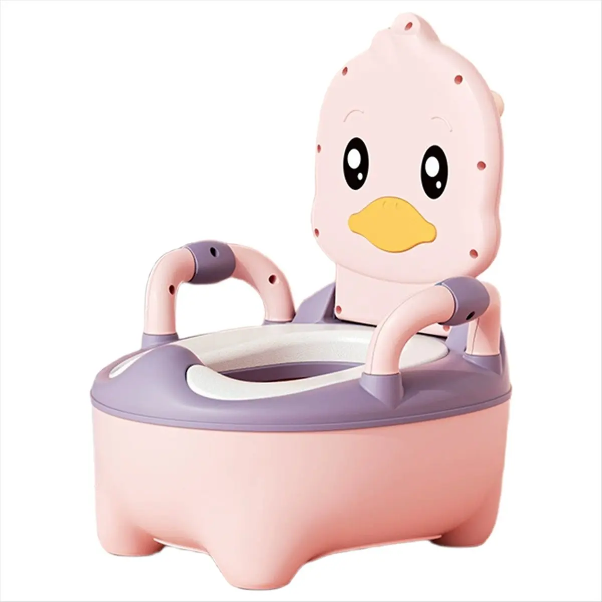 A20I Home Child Toilet Seat/Potty Toilet for Little Boys and Girls Duck Toilet for Infants and Young Children B